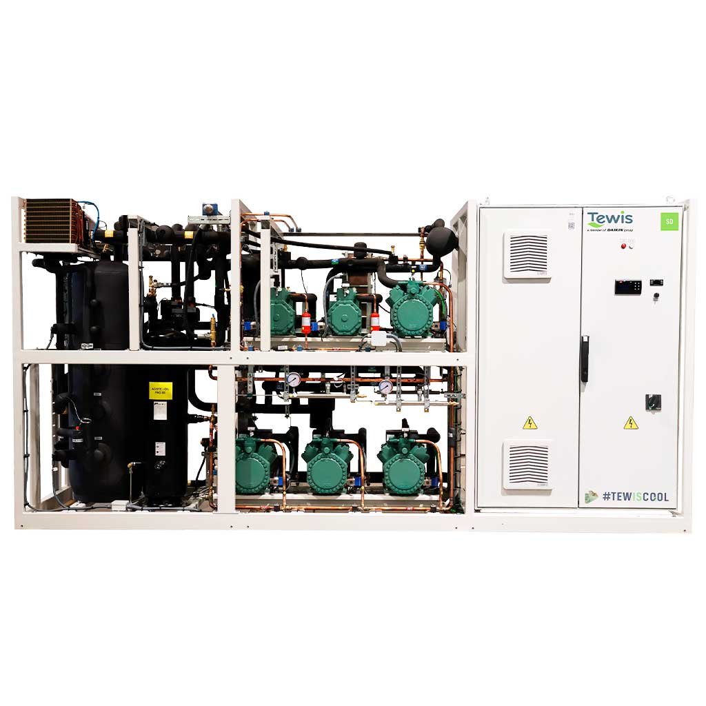 Tewis.-Mini-Smart-Duplex-Soluciones-configurable-CO2.-Cash & Carry.- Hipermercados. Supermercados. ECO2SMART