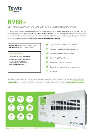 Portada de la ficha comercial de la Nova 66+