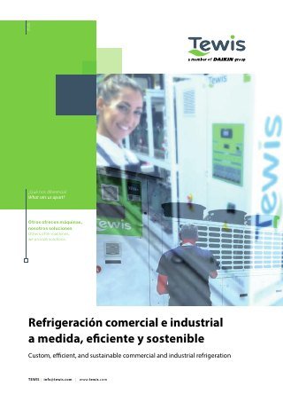 Portada de la presentación «Tewis, qué nos diferencia»