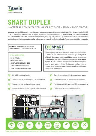 Portada de la ficha comercial de la Smart Duplex